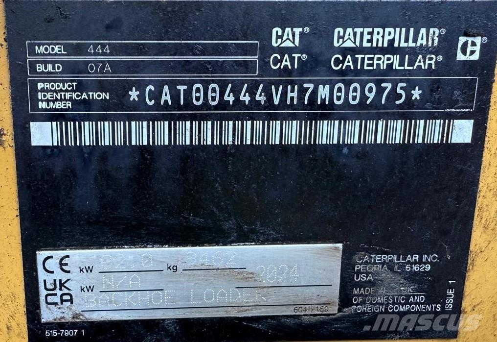 CAT 444 Baggerlader