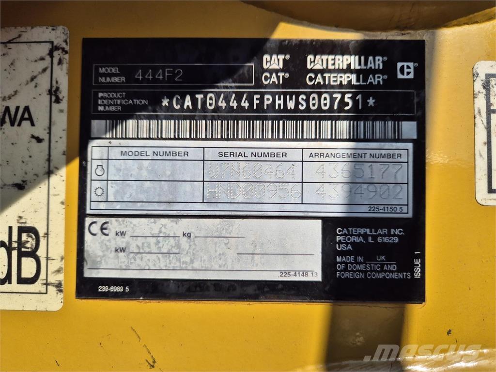 CAT 444F2 Baggerlader