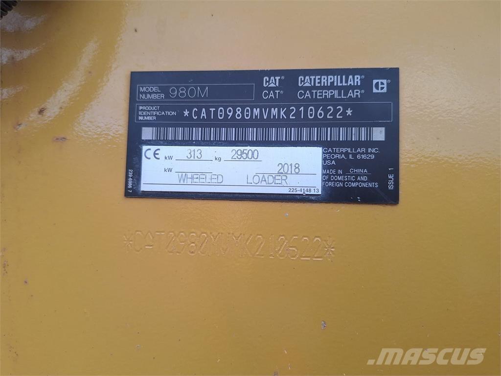 CAT 980M Radlader