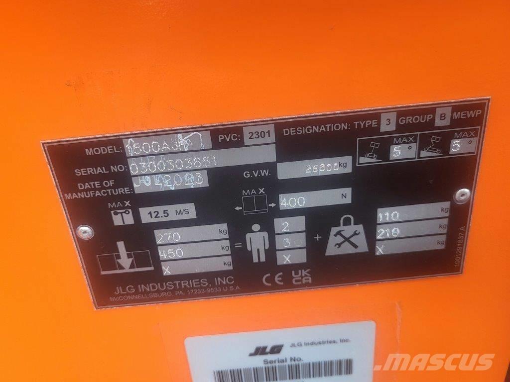 JLG 1500AJP Gelenkteleskoparbeitsbühnen