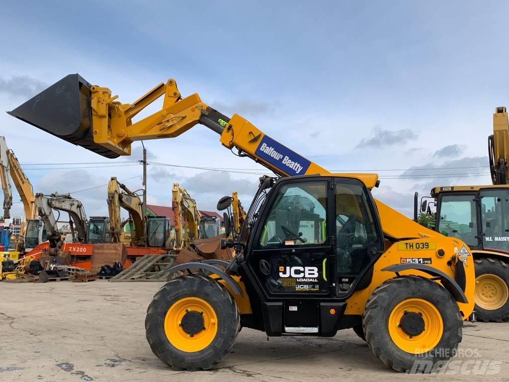 JCB 531-70 Teleskoplader für Landwirtschaft