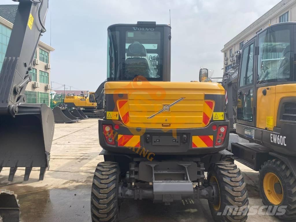 Volvo EW 60w vs Raupenbagger