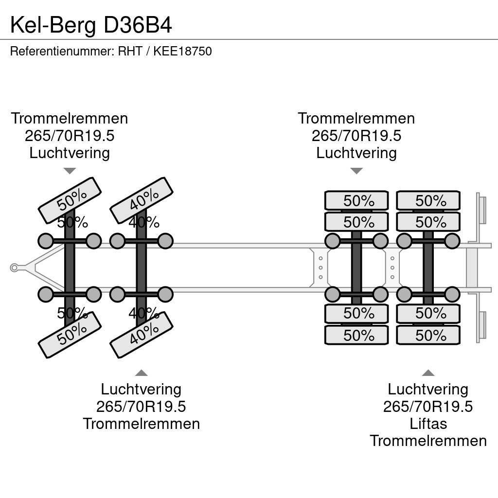 Kel-Berg D36B4 Pritschenanhänger
