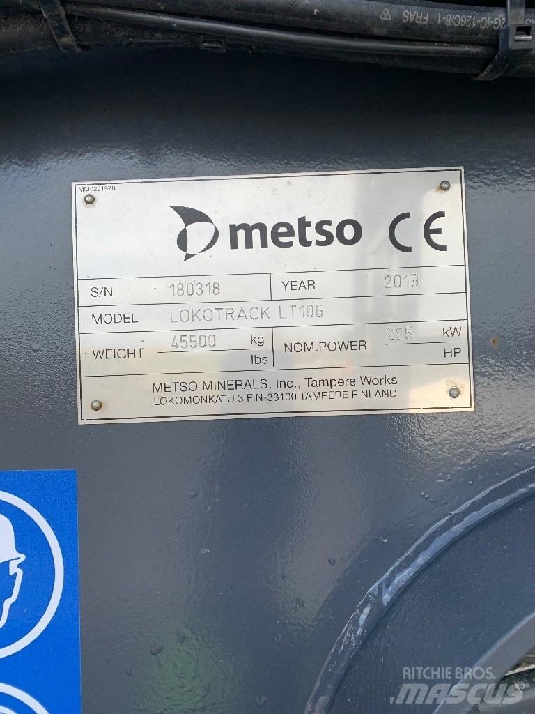 Metso LT 106 Mobile Brecher
