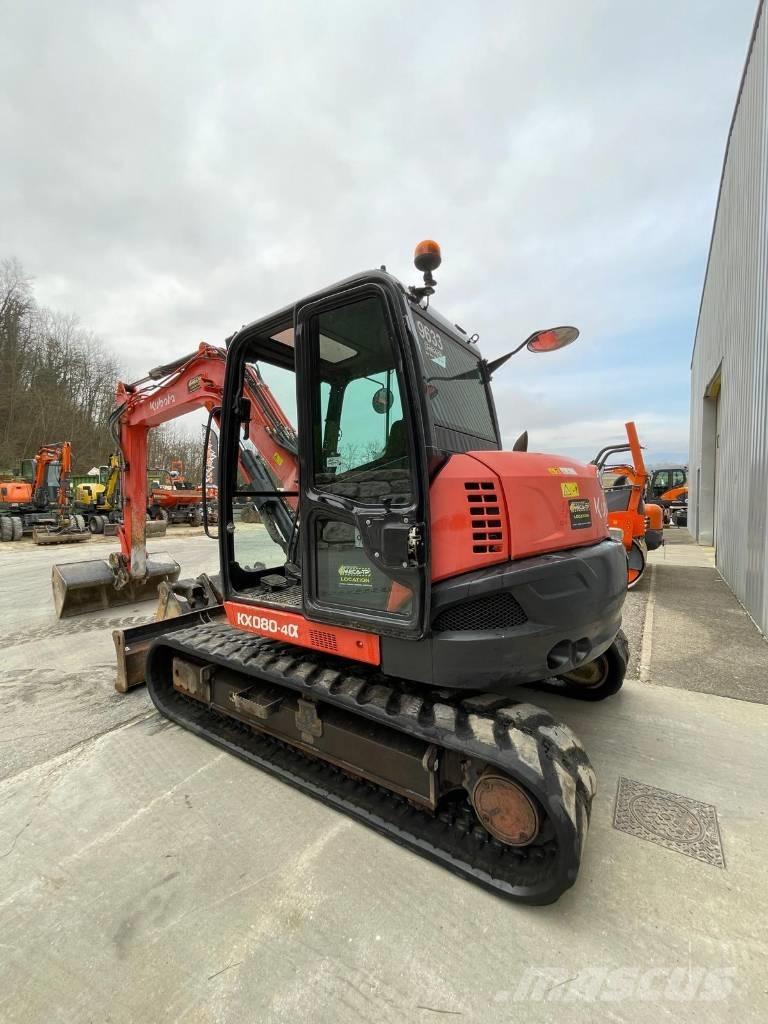 Kubota KX 080-4 Midibagger  7t - 12t