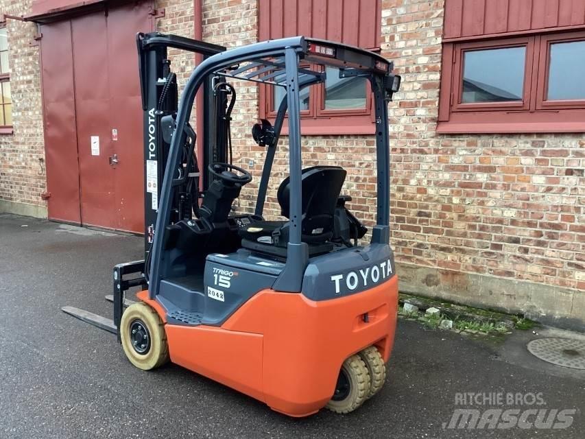 Toyota 8FBE15T Elektrische heftrucks