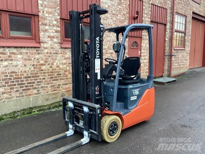 Toyota 8FBE15T Elektrische heftrucks