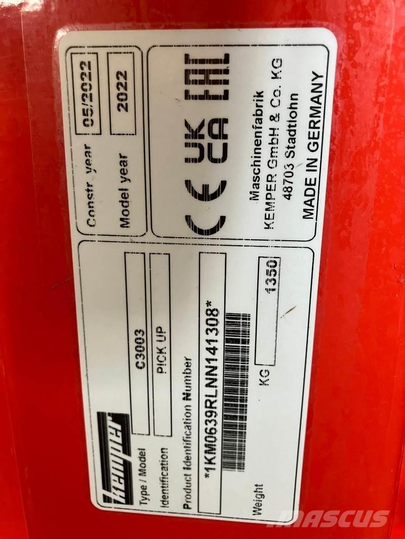 Kemper C3003 Heu- und Futtermaschinen-Zubehör