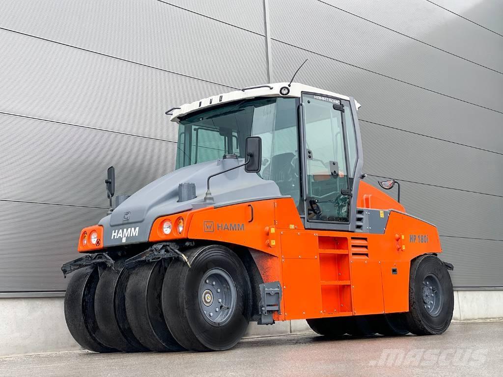 Hamm HP 180I Gummiradwalzen