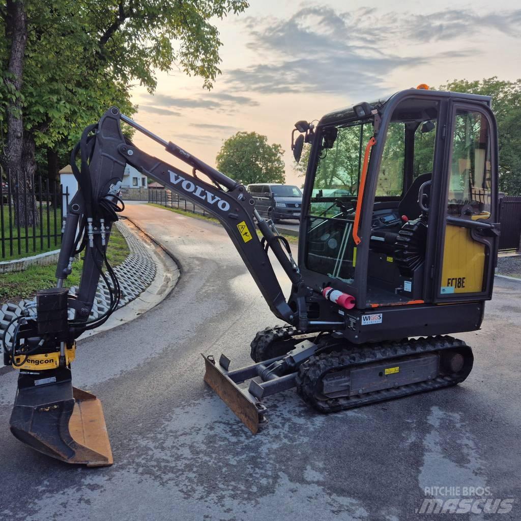 Volvo EC 18 E Minibagger < 7t