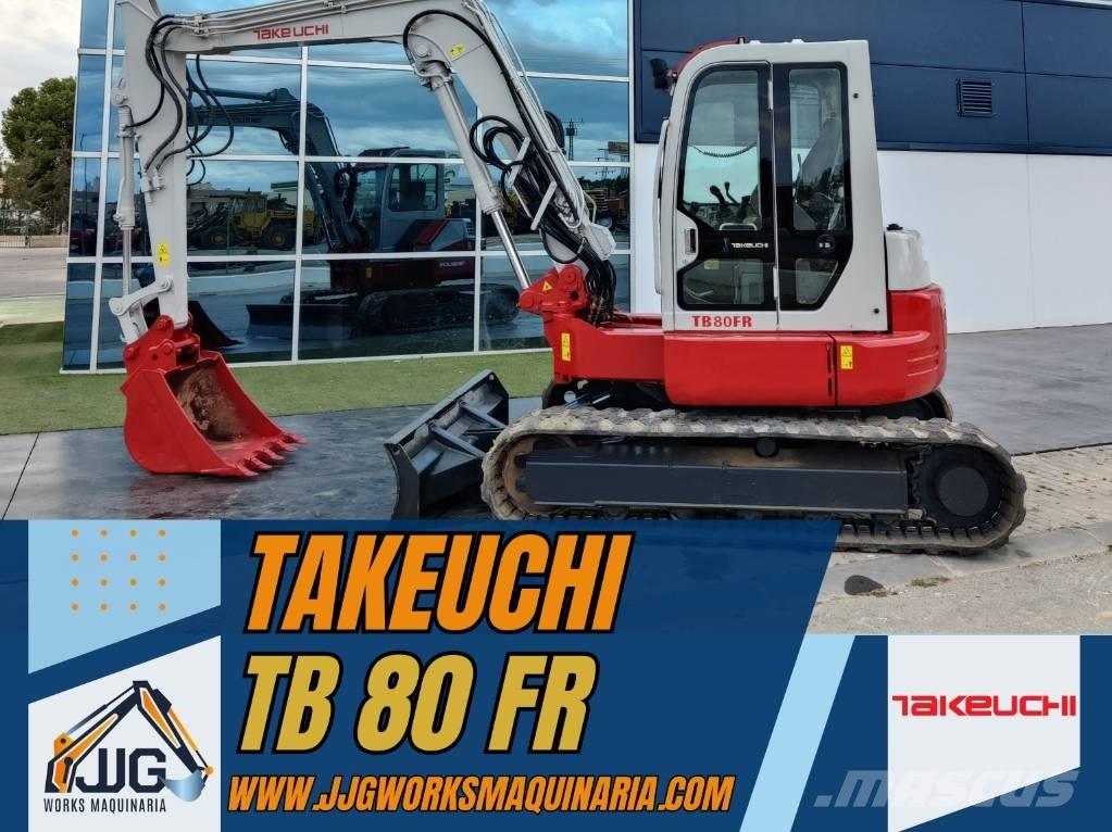 Takeuchi TB 80 FR Minibagger < 7t