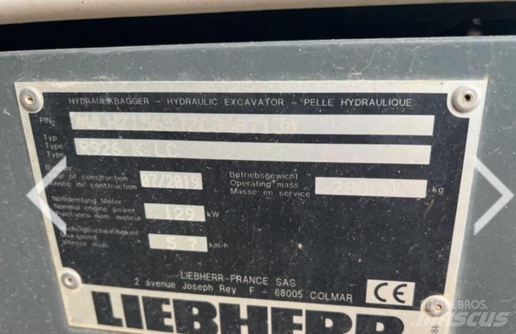 Liebherr R 926 KLC Raupenbagger