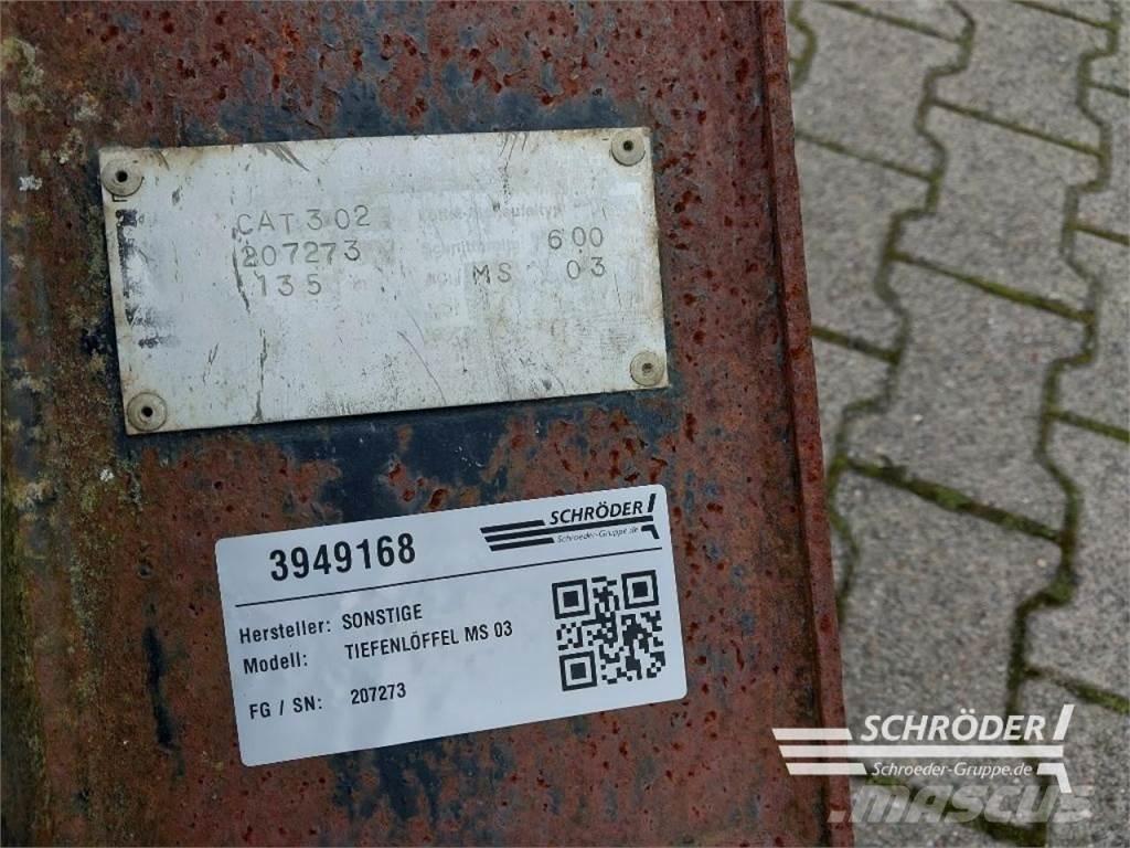  TIEFENLÖFFEL MS 03 Frontladerzubehör