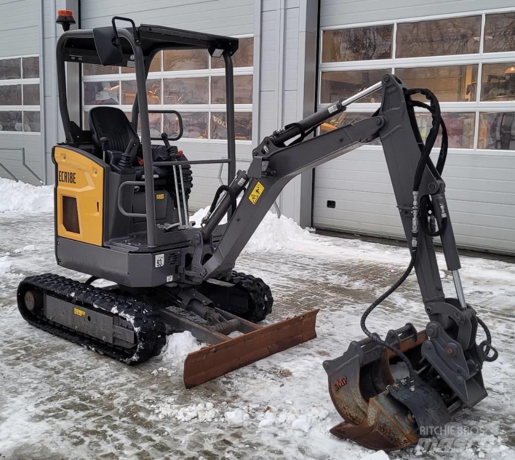 Volvo ECR18E Minibagger < 7t