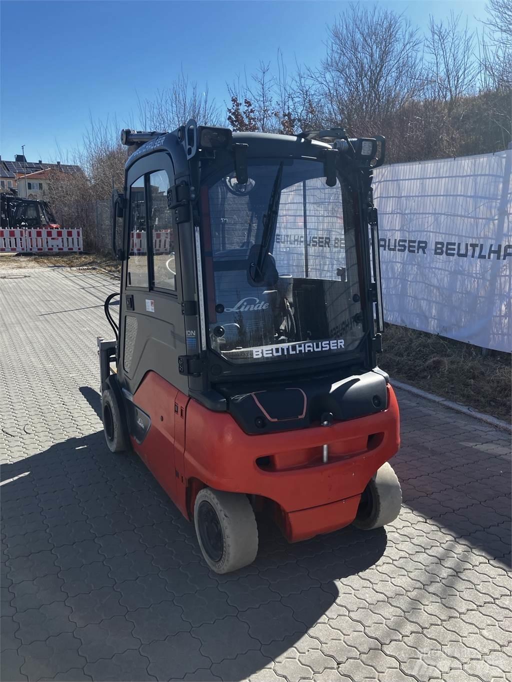 Linde E20PL Elektrische heftrucks