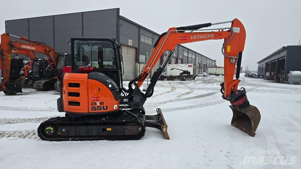 Hitachi ZX 55 U-5 Minibagger < 7t
