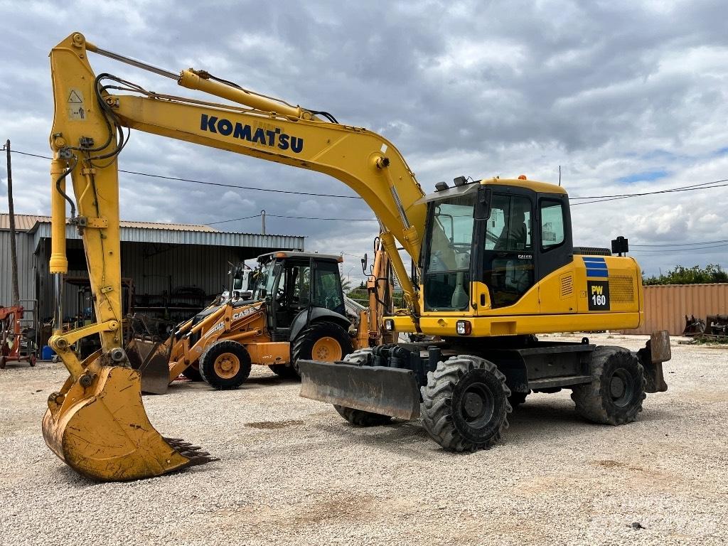 Komatsu PW 160 Mobilbagger