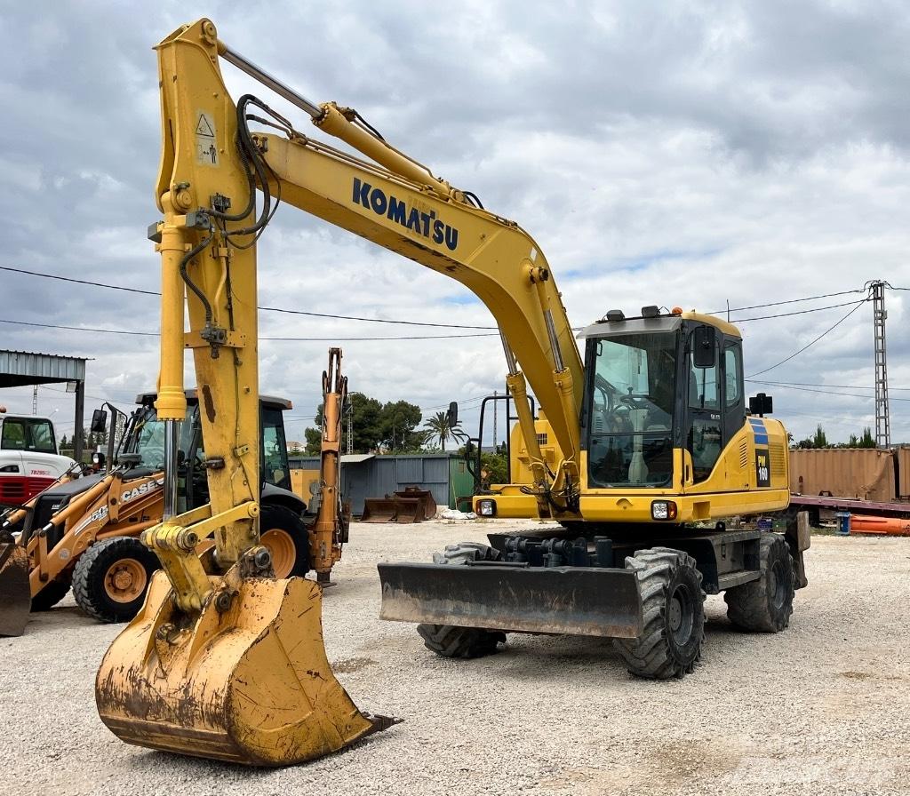 Komatsu PW 160 Mobilbagger