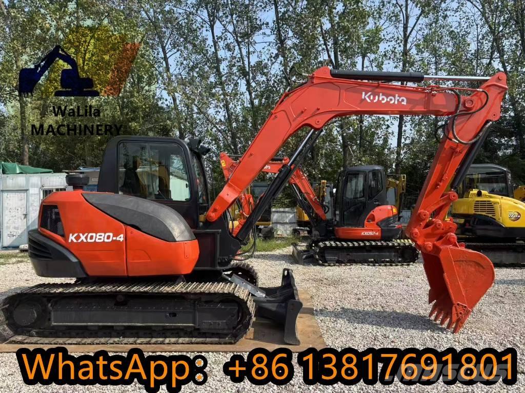 Kubota KX 080-4 Minibagger < 7t