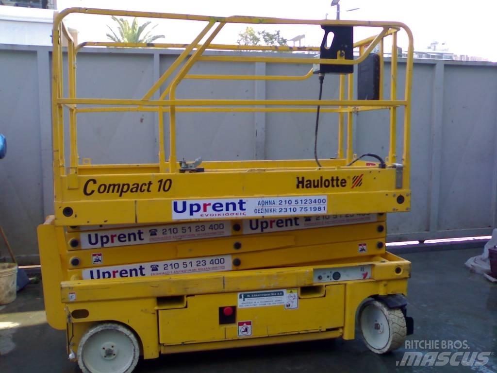 Haulotte Compact 10 Scheren-Arbeitsbühnen