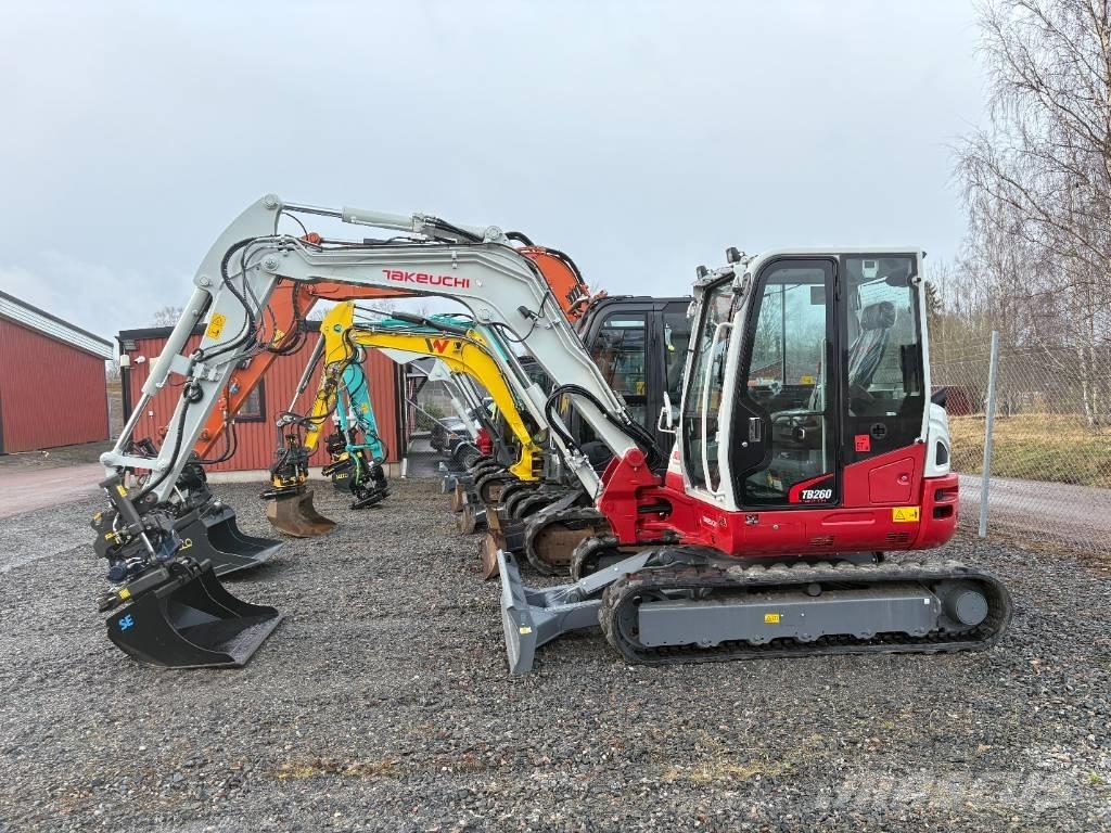 Takeuchi TB260 Minibagger < 7t