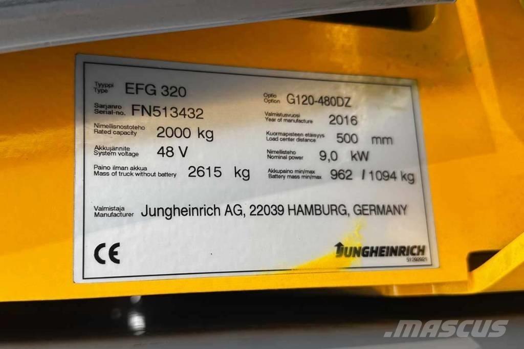 Jungheinrich EFG 320 Elektrische heftrucks