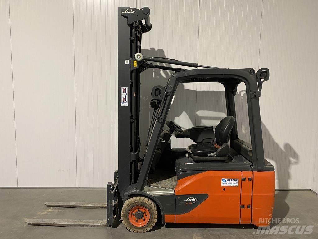 Linde E16L-02 Elektrische heftrucks