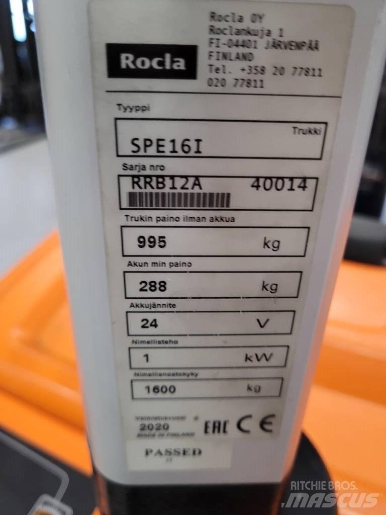 Rocla SPE16i Zelfrijdende stapelaars