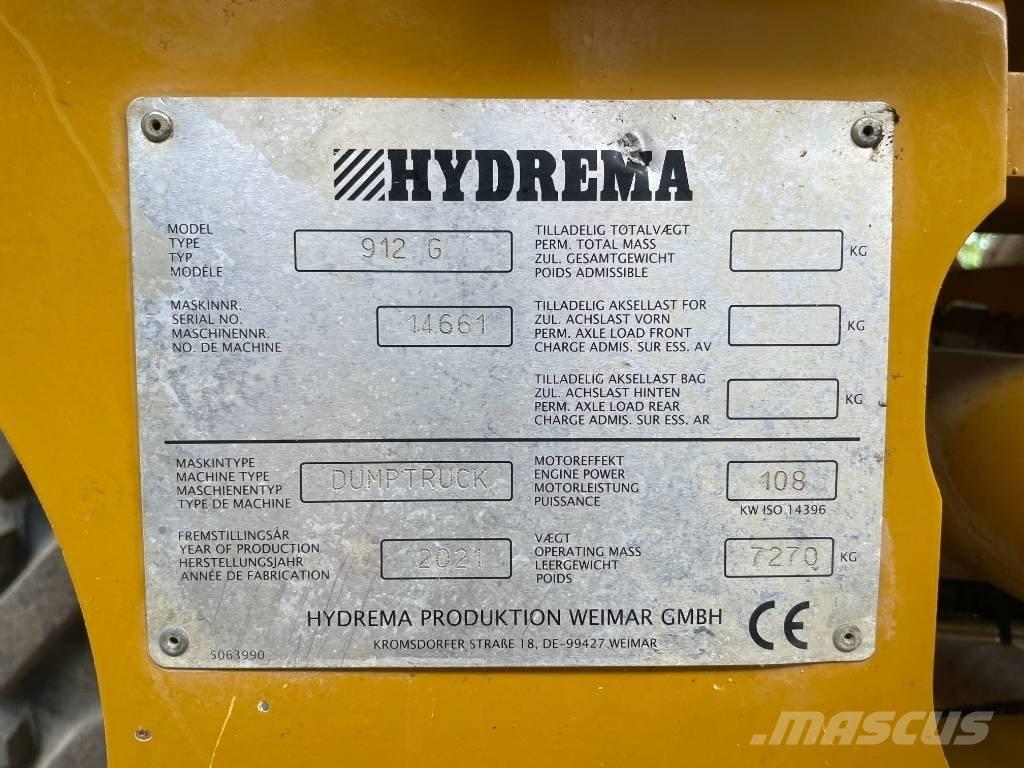 Hydrema 912 G Dumper - Knickgelenk