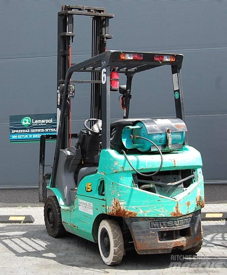 Mitsubishi FG15N LPG heftrucks