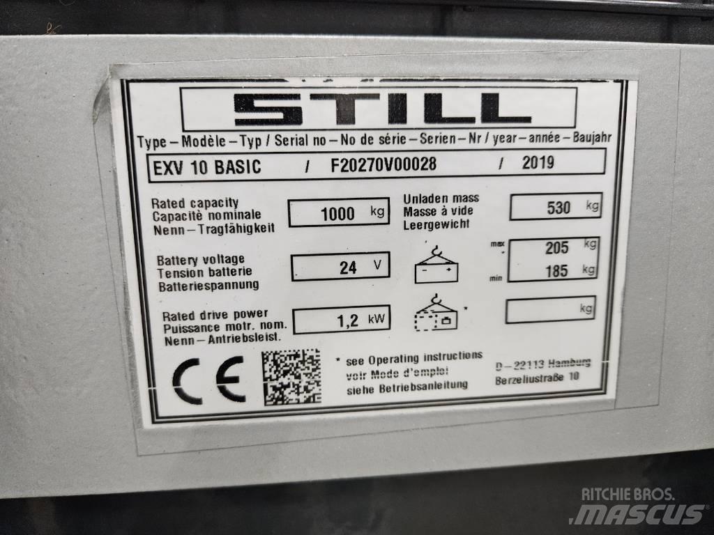 Still EVX 10 Basic Deichselstapler
