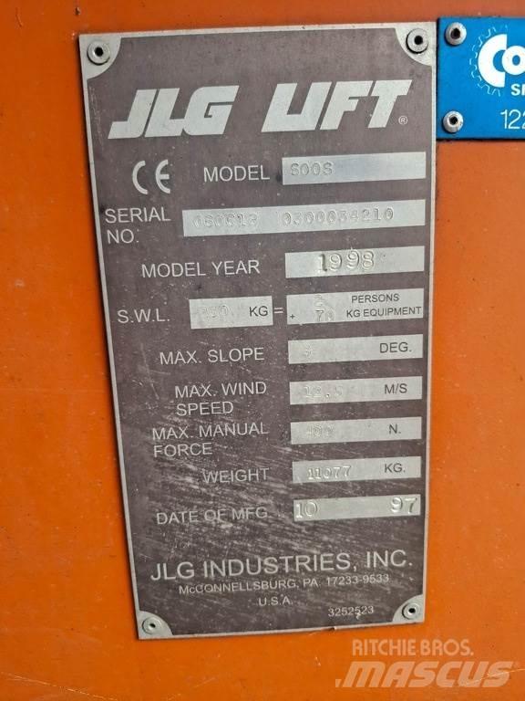 JLG 600s Teleskopbühnen