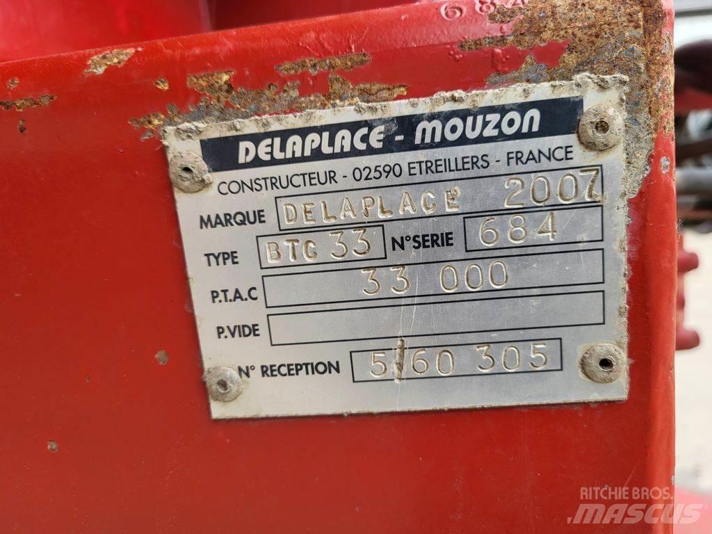 Delaplace 33 ton Kippanhänger