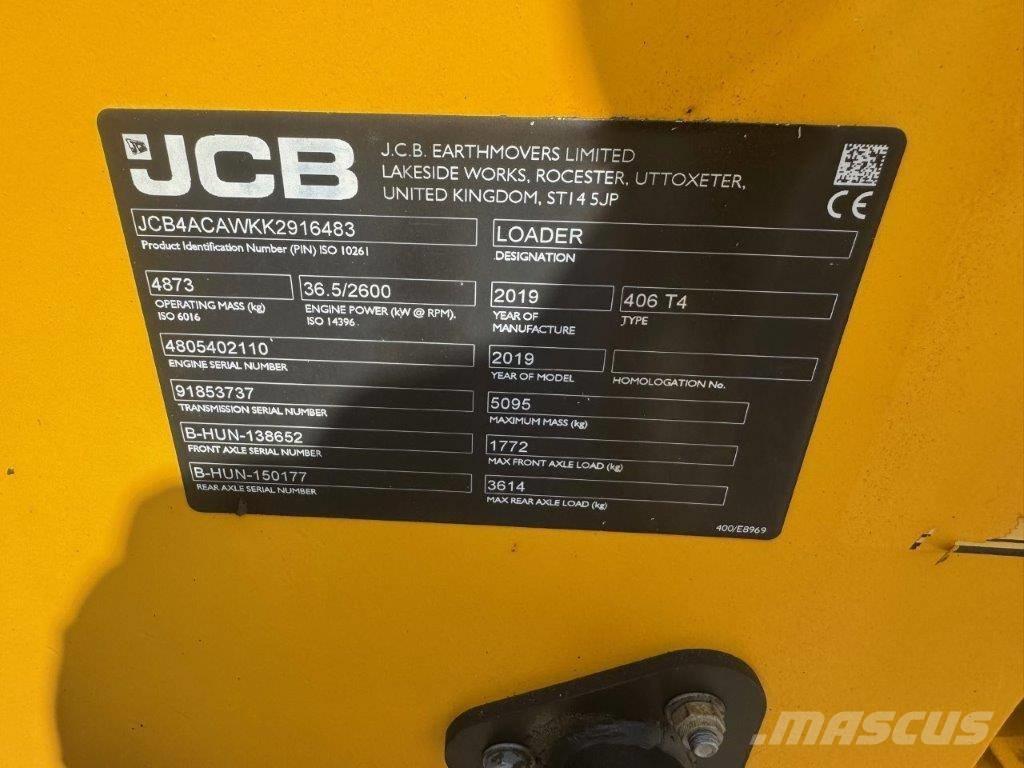 JCB 406 T4 Radlader