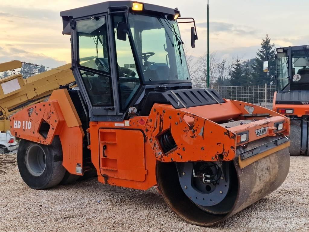 Hamm HD 110 K Gummiradwalzen