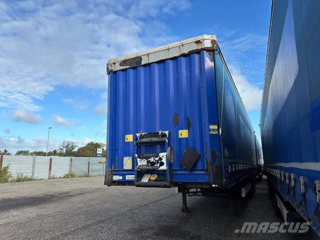 Krone SD serie 8354 Curtainsideranhänger