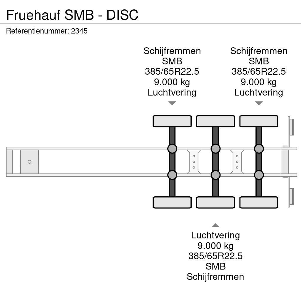 Fruehauf SMB - DISC Pritschenauflieger