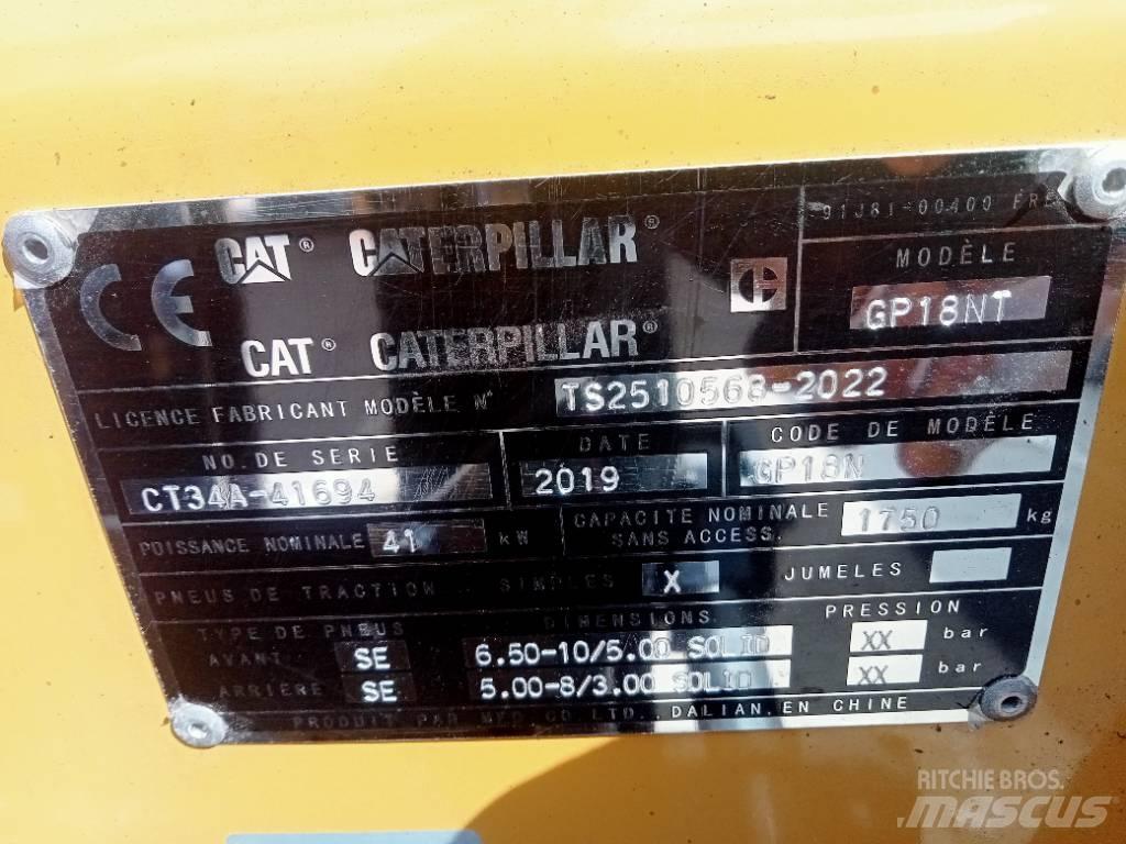 CAT GP 18 NT LPG heftrucks