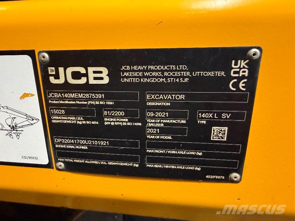 JCB 140 X Raupenbagger