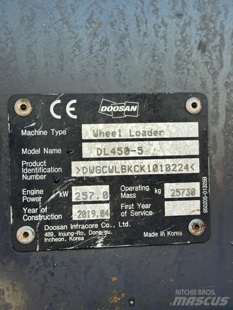Doosan DL 450-5 Radlader