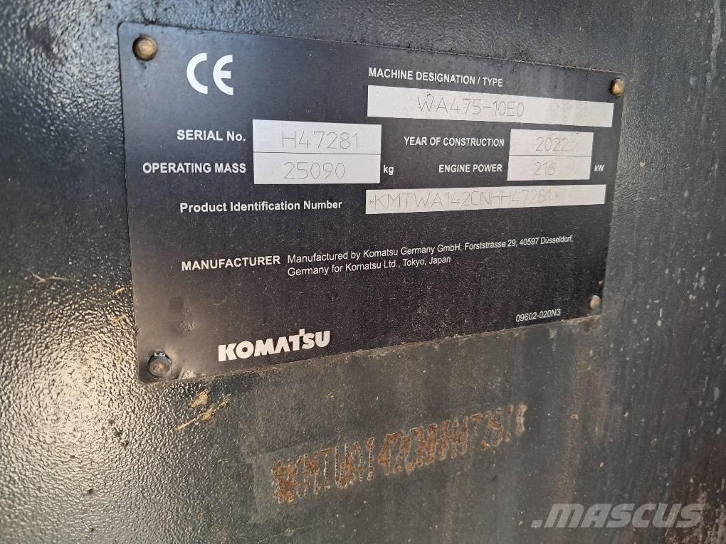 Komatsu WA475-10E0 Radlader