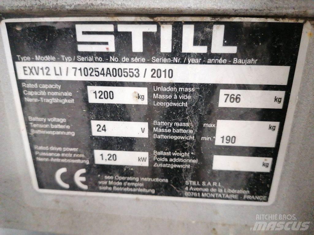 Still EXV12LI Deichselstapler