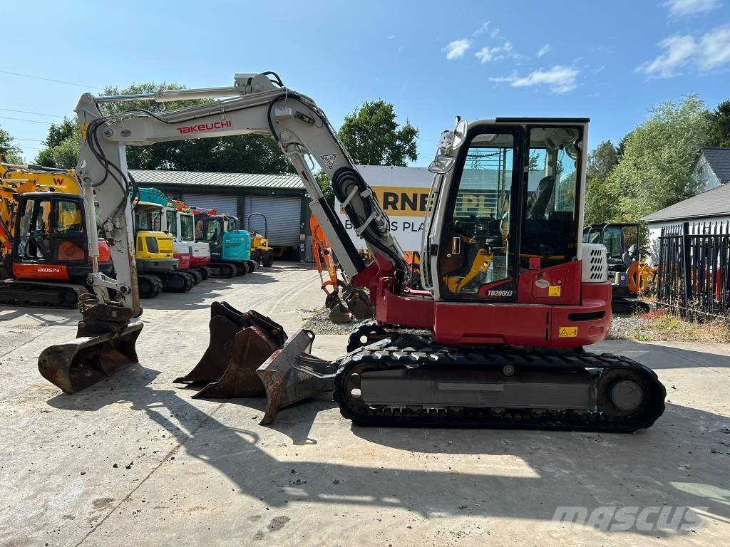 Takeuchi TB 280 FR Midibagger  7t - 12t
