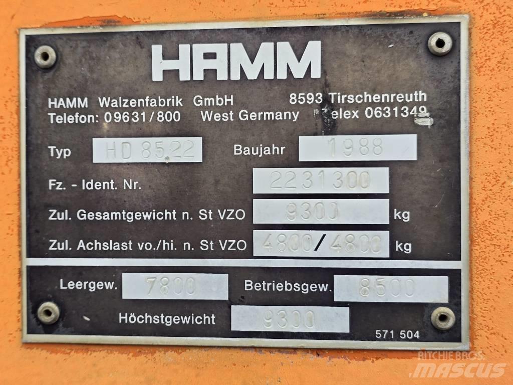 Hamm HD 8522 Tandemwalzen