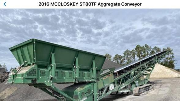 McCloskey ST80TF Sieb- und Brechanlagen