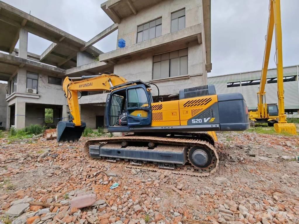 Hyundai Robex 520 VS Raupenbagger
