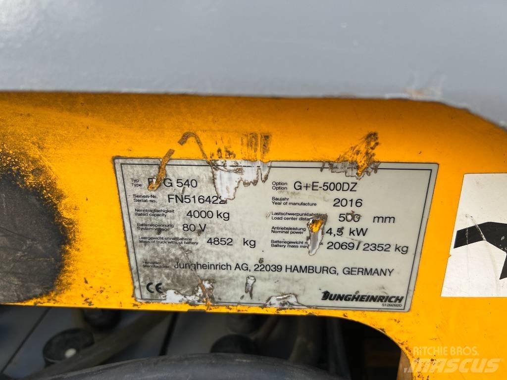 Jungheinrich EFG 540 Elektrische heftrucks