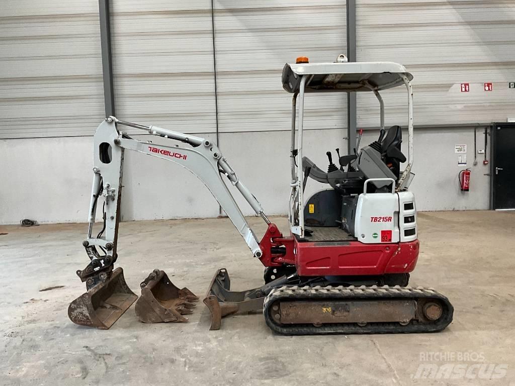 Takeuchi TB 215 R Minibagger < 7t