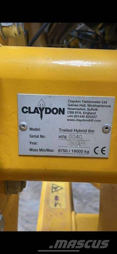 Claydon T6 Hybrid Drillmaschinen