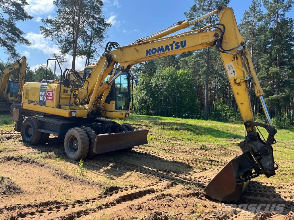 Komatsu PW 160-7 Mobilbagger